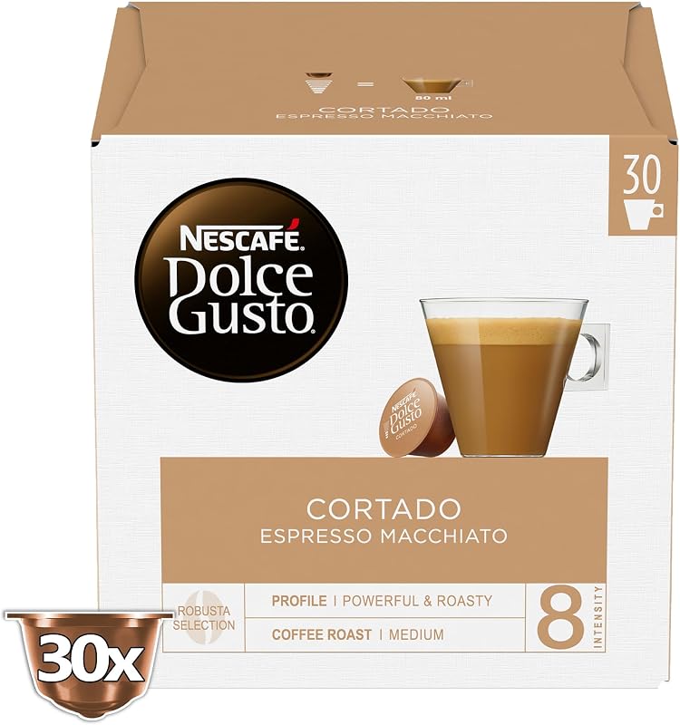 Boîte 30 Cortado, Café, Café, Café, Capsule 30 Capsules