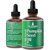Pumpkin Seed Oil for Hair Growth. Strengthens & Hydrates Thinning, Dry Hair for a Healthier-Looking Scalp. For Women & Men – Vegan & Unscented 2oz Serum