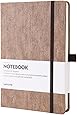 CLEARANCE SALE ! ! ! Thick Notebook - Eco-Friendly Natural Cork Hardcover Writing Notebook with Pen Loop & Premium Thick Paper + Page Dividers Gifts, A5 (5x8 ) Bound Notebook