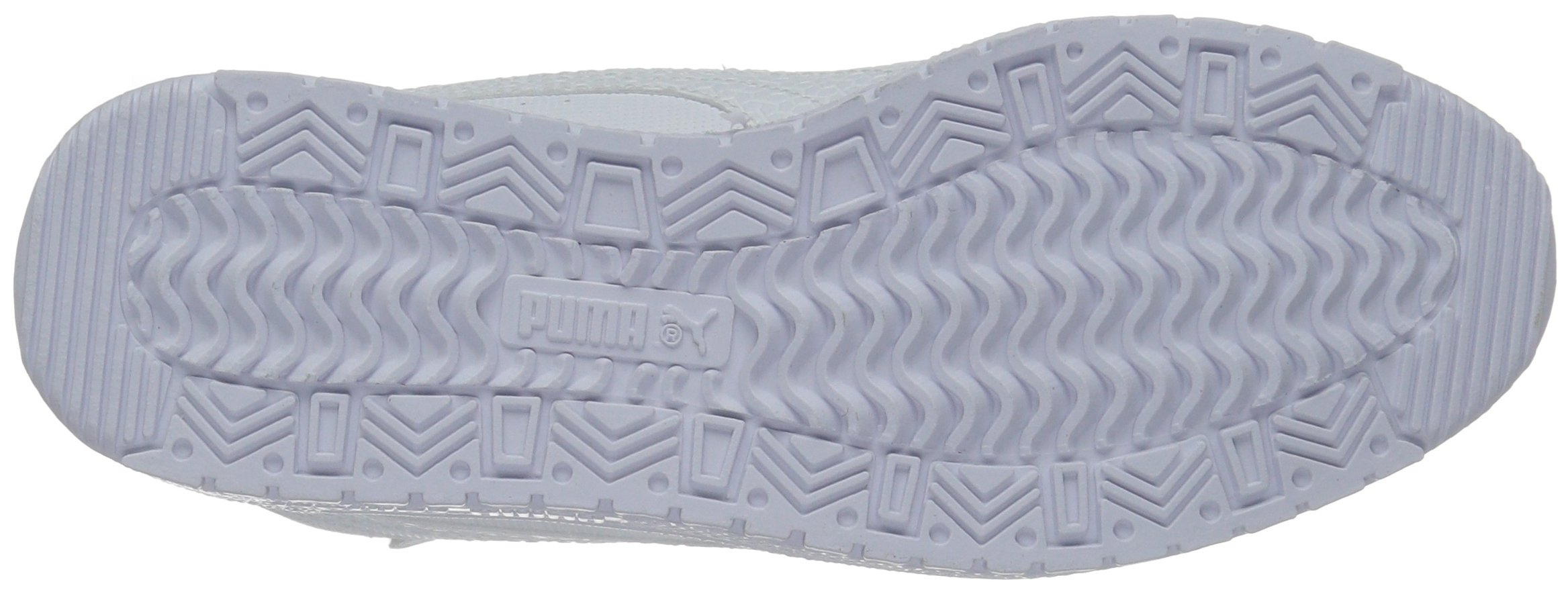 PUMA Suede Blur V Kids Sneaker (Toddler/Little Kid/Big Kid) , Bleached Denim/Cayenne, 12 M US Little Kid - Image 4