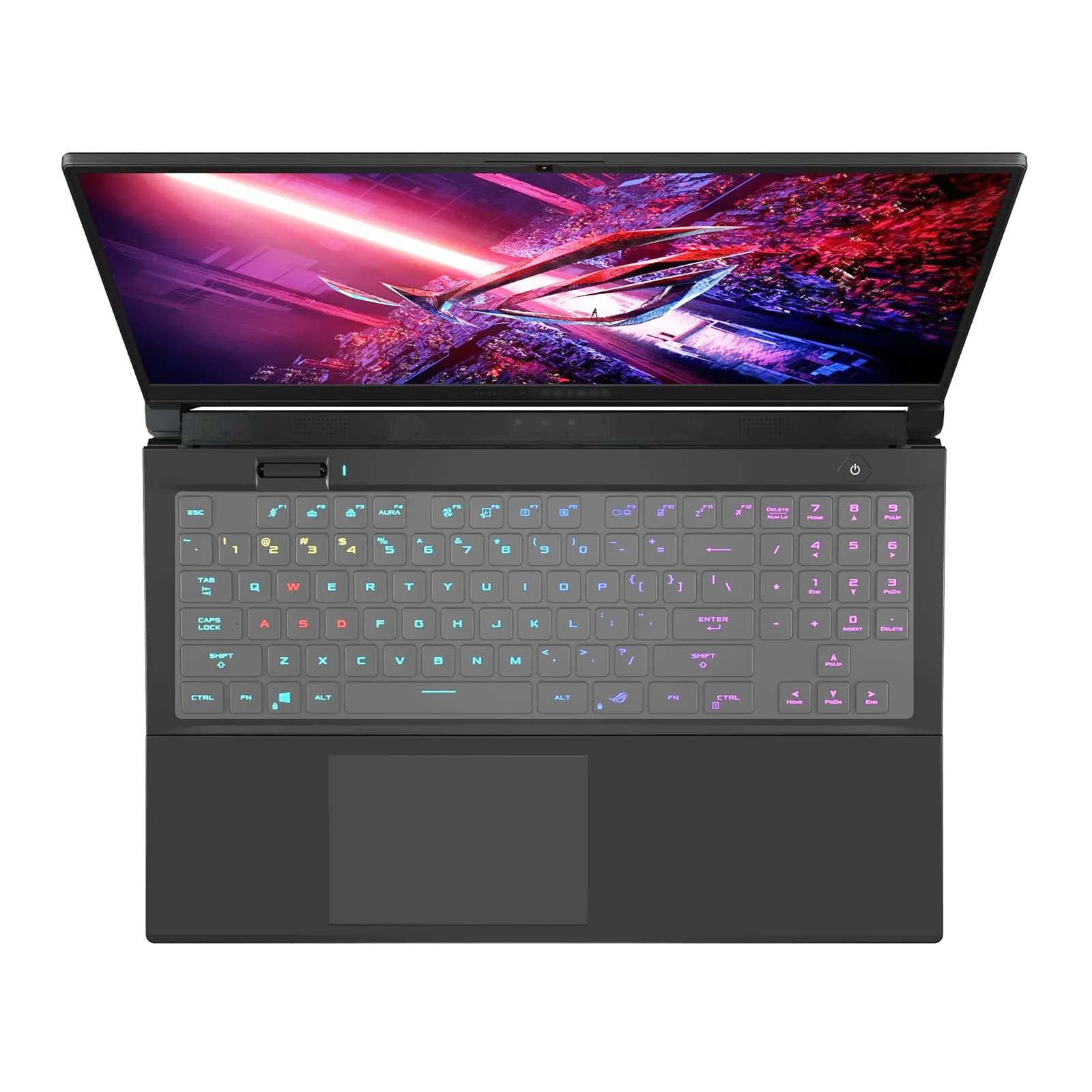 MiNGFi TPU Keyboard Cover for ASUS ROG Zephyrus S17(2021) GX703 - Transparent