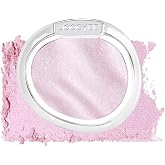 JOOCYEE AURA Glazed Blush Highlighter Luminous Powder Blush - Iris Glow | Dewy Finish Micro-Milled Skin Smoothing Face Brightener Baked Powder All-Day Radiance Natural Clean Makeup Women