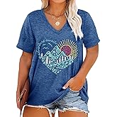 Plus Size T Shirt for Women Vintage Adventure Awaits Tshirt Hiking Shirts Mountain Graphic Tees Short Sleeve Tops
