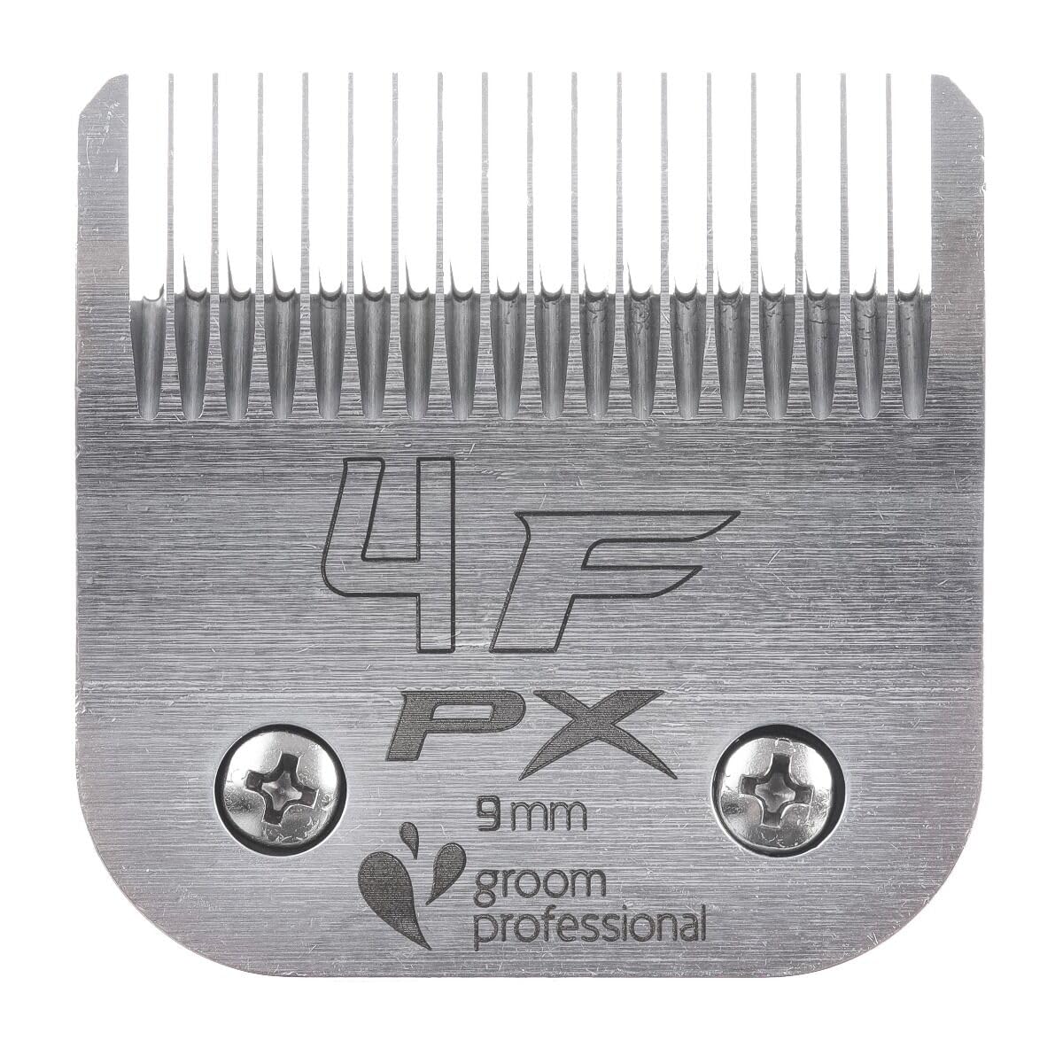 GROOM PROFESSIONAL Pro X Clipper Blade for Dog Grooming - Detachable Clipper Blade - Hardened Steel - Excellent Resistance to Wear & Excellent Cutting Performance - Replacement Blade - 4F