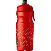 BlenderBottle Hydration Halex Squeeze Water Bottle with Straw, 22-Ounce, Red