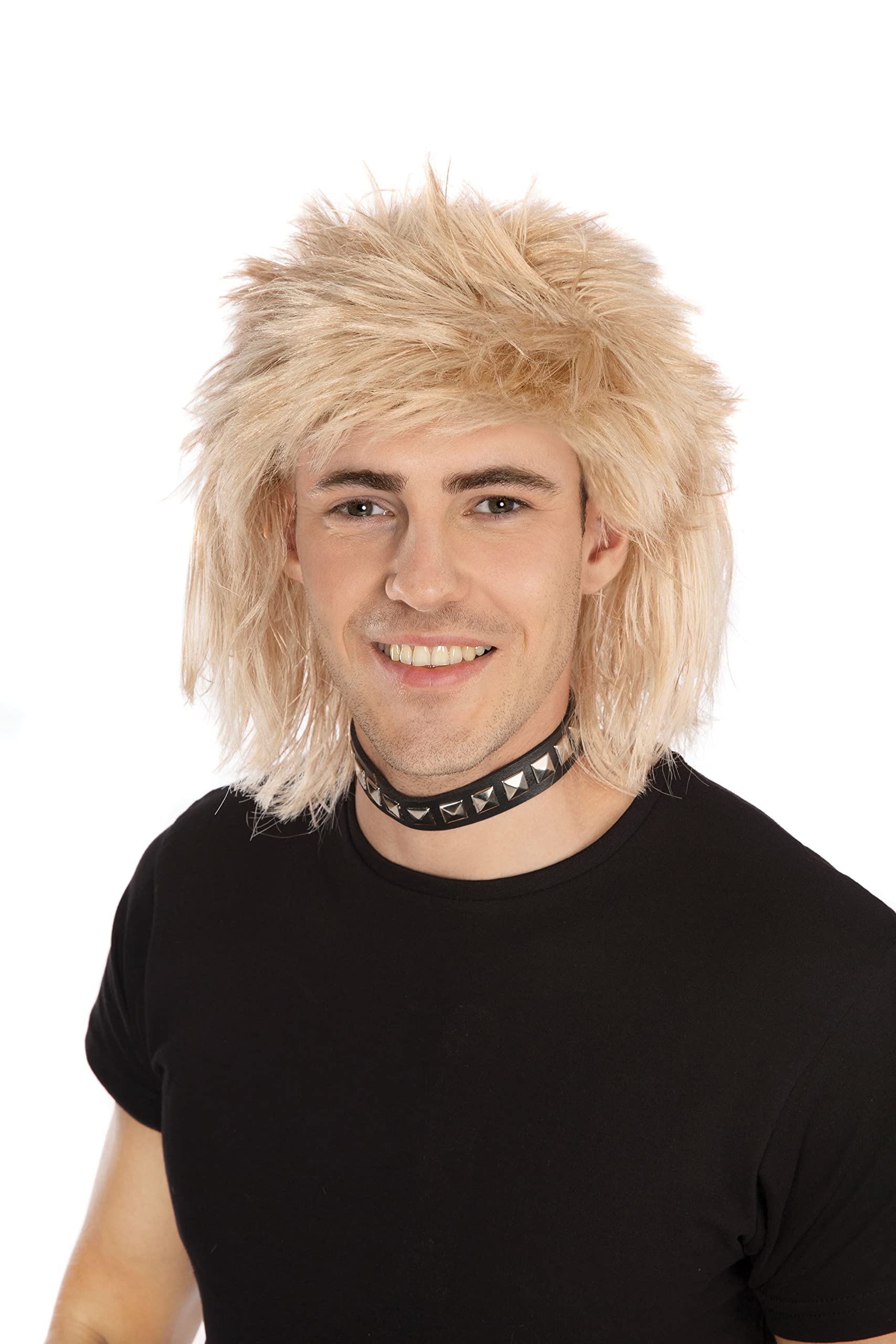 Bristol Novelty BW713 Shaggy Wig, Blonde, One Size
