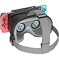Switch VR Headset Compatible with Nintendo Switch & OLED, Upgraded with Adjustable HD Lenses, Virtual Reality Glasses for Ori