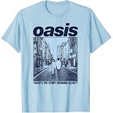 Oasis Amazon Exclusive WTSMG in Baby Blue T-Shirt