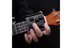 Ukulele Chord Presser Trainer for Beginners, Ukulele Aid Easy Press Kit Chord Assisted Learning Tool, Ukulele Attachment Elim