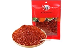 BAILINHOU Chinese Sichuan red Chili Powder 100g/3.52 oz, Original imported of Szechuan, china