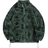 ZAFUL Women's Fashion Long Sleeve Zip Up Plain Faux Fur Sweatshirt Solid Color Pullover Top with Pockets