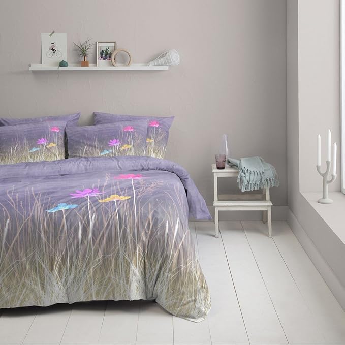 Cinderella Princess Cinderella Maco Satin Bed Linen Oda Purple