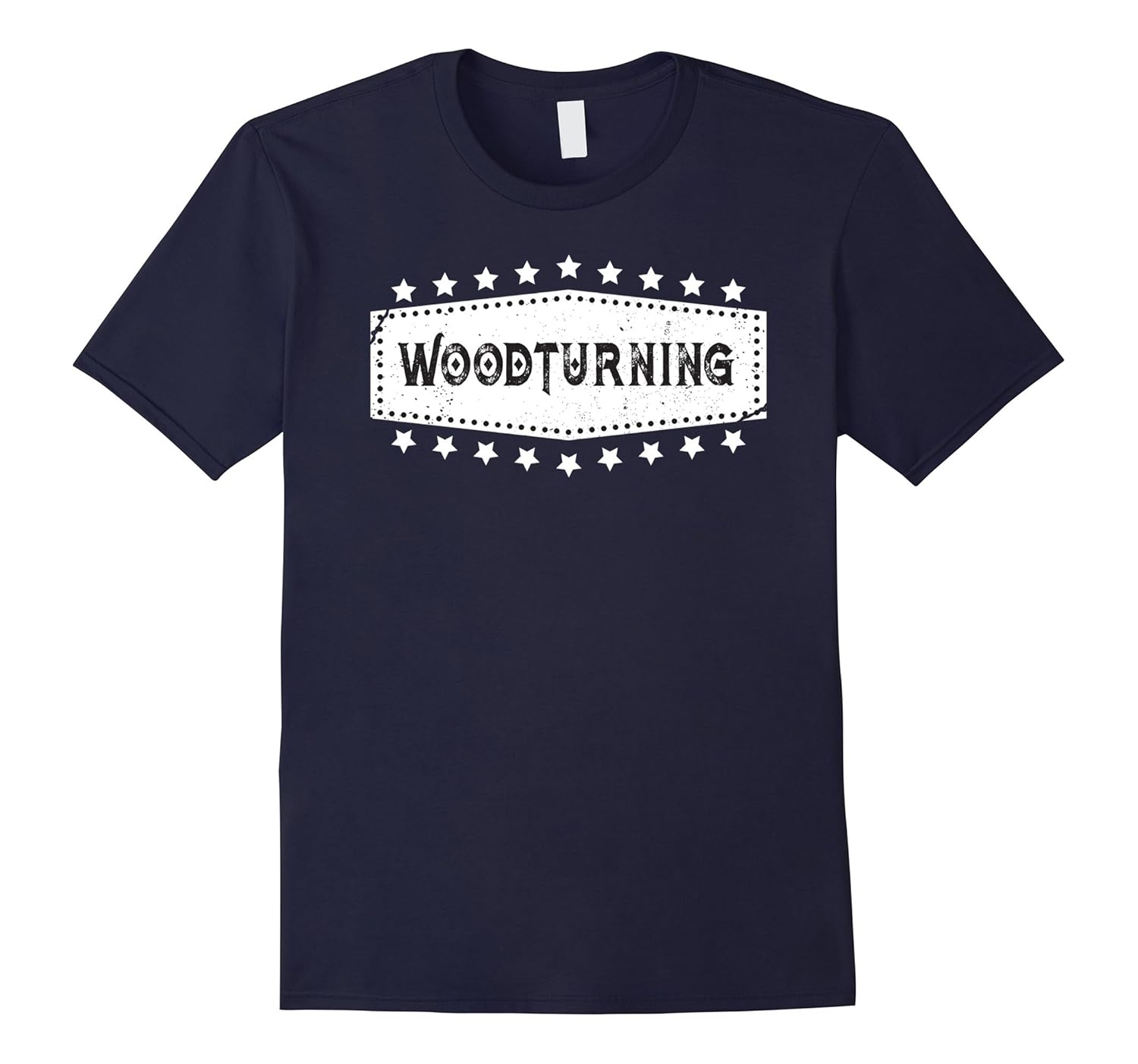 Vintage Woodturning Logo T-Shirt For Dad in the Workshop-ANZ