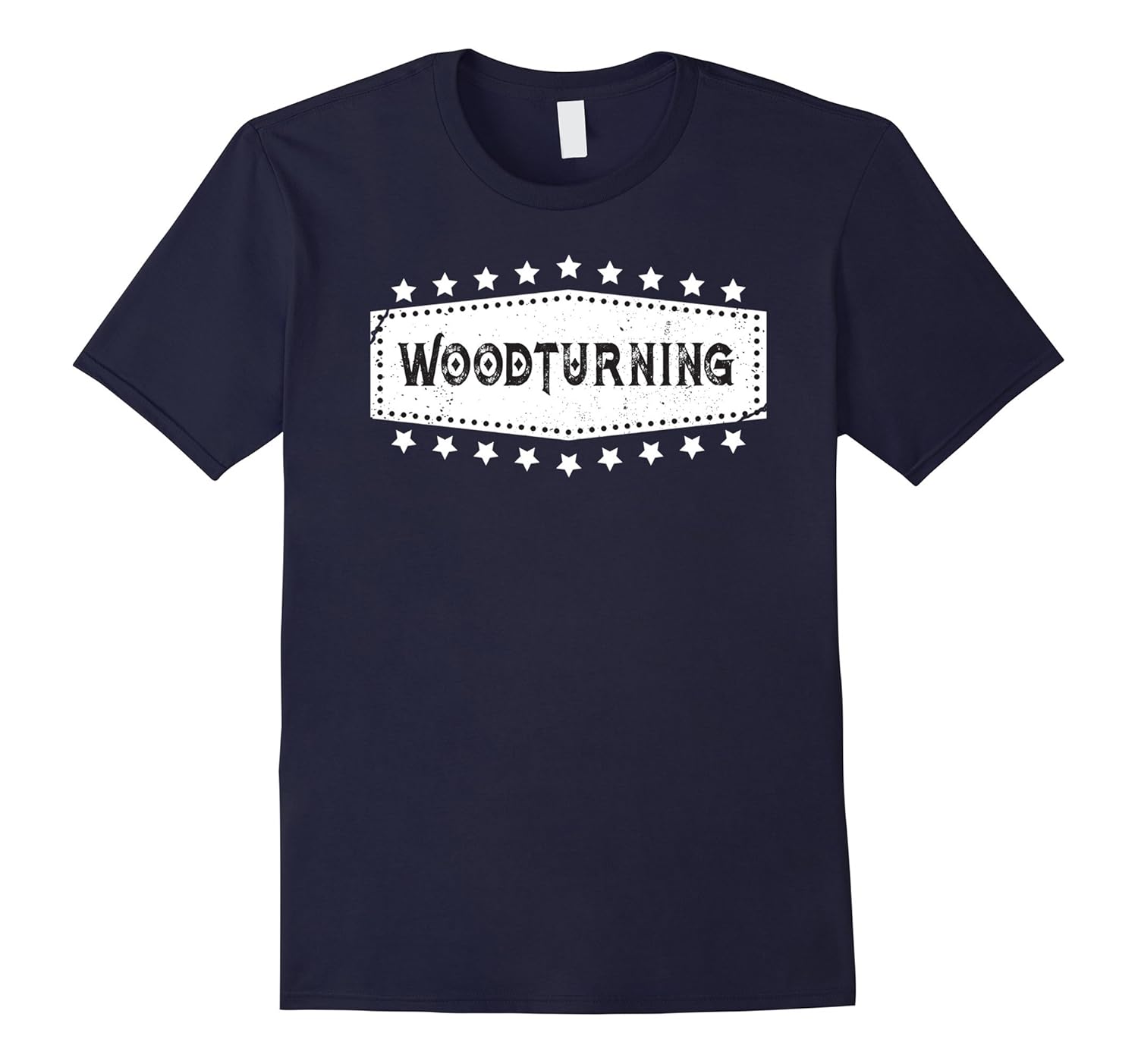 Vintage Woodturning Logo T-Shirt For Dad in the Workshop-ANZ