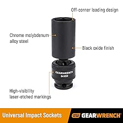 GEARWRENCH 10 Pc. 3/8 Inch Drive 6 Pt. Deep