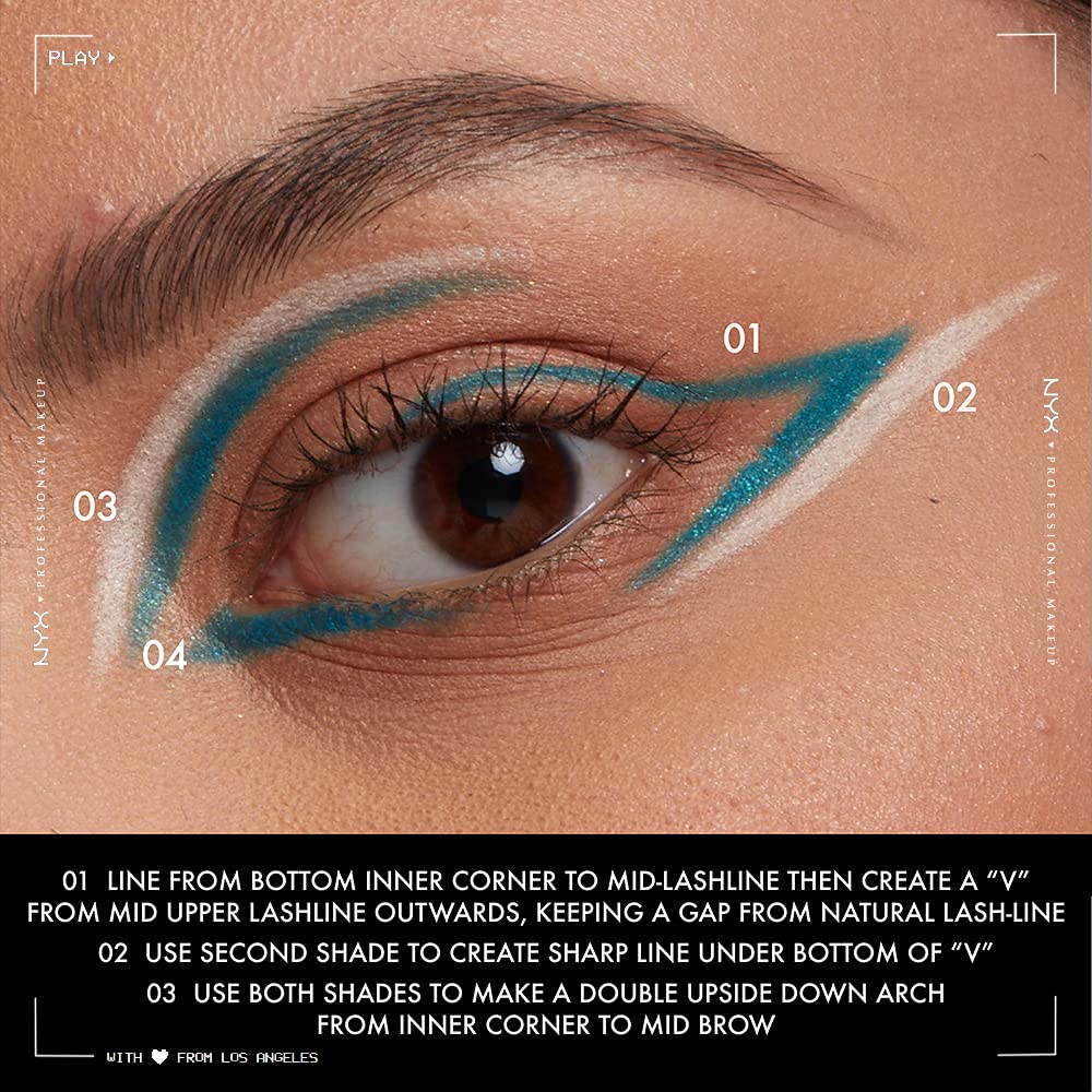 NYX PROFESSIONAL MAKEUP Epic Wear Liner Stick, Long-Lasting Eyeliner Pencil - Turquoise Storm