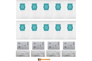 Vacuum Cleaner Bags for Miele Pure T/U Series Guard S1 L1 Junior Silence Allergy Comfort Cat & Dog Parquet XL Models, 5-Layer