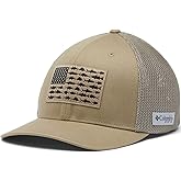 Columbia Unisex PFG Fish Flag Mesh Ball Cap