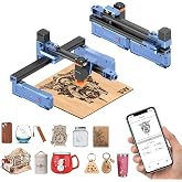 Artilume Laser Engraver 3000mW with App Laser Engraving Machine | Portable Laser Cutter,APP Control,200x150mm Work Area,0.01mm Precision for Wood,Leather,Acrylic,Metal