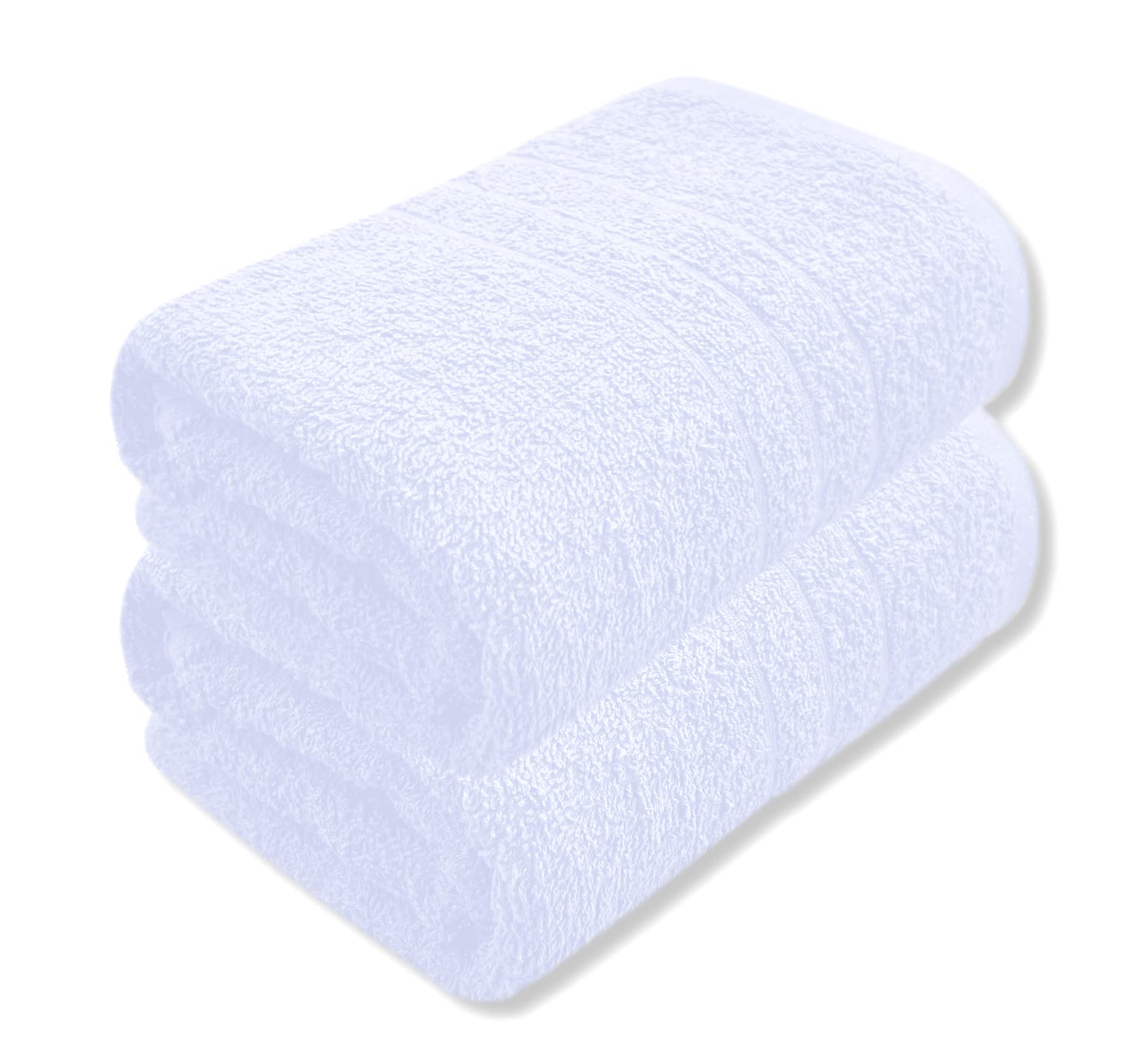 A & B TRADERS Bath Sheets Big Size Large Jumbo Towels Pure Egyptian Cotton Quick Dry Soft Bathroom Towels (Bath Sheet, White)