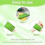 Tatuo 12 Korean Exfoliating Mitts Soft Body Scrubber Assorted Colors view 6