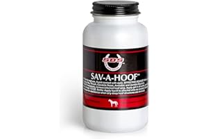 SAV-A-HOOF SBS Equine Treatment Against Hoof Illness in Horses | Built-in Dauber Applicator | Treat Entire Hoof (7.5 Fluid Oz)