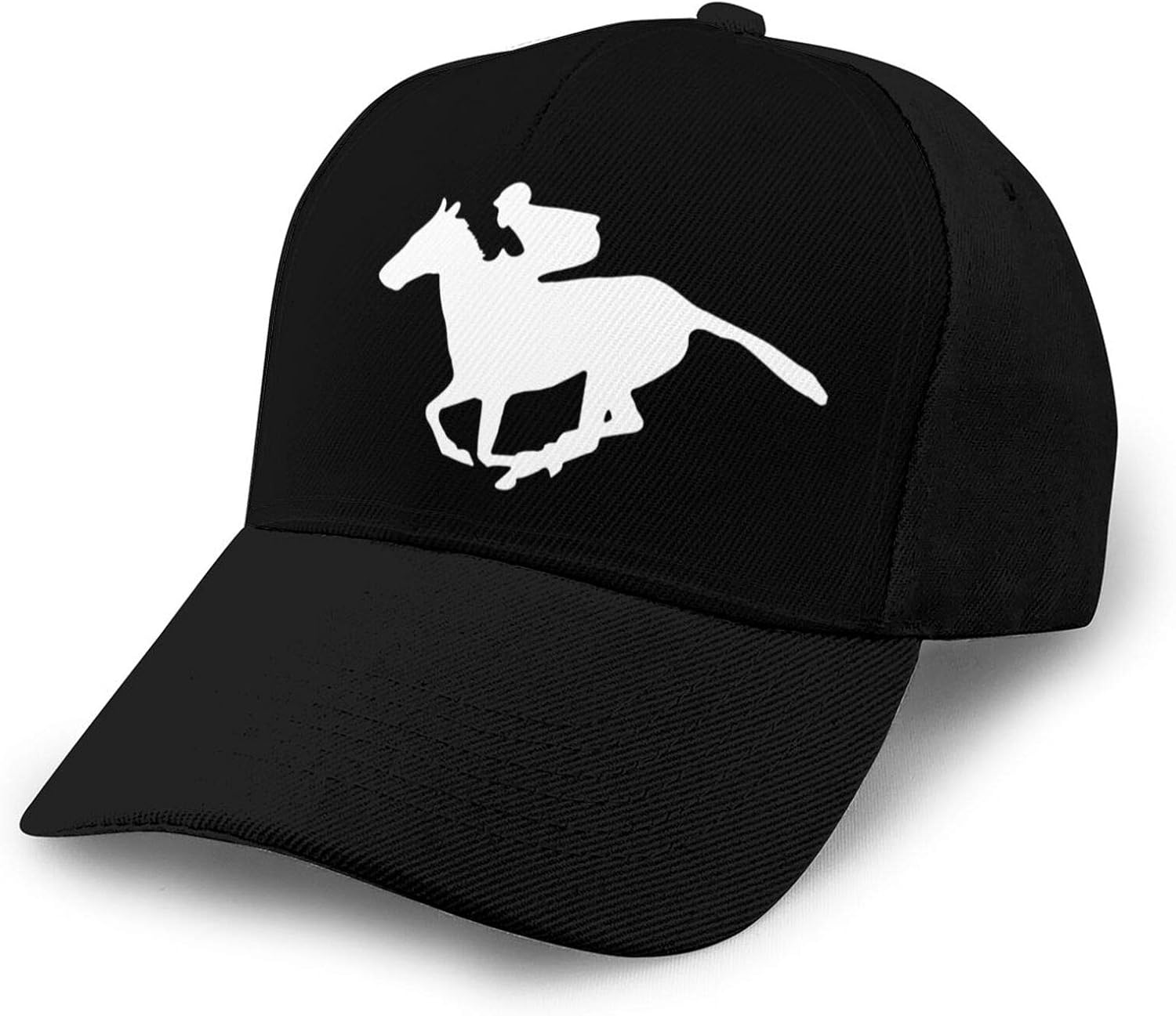 Dfhsdhdbcb Horse Racing Baseball Cap for Women Men Cap Unisex Baseball