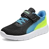 DREAM PAIRS Boys Girls Shoes Kids Tennis EZ-Ons MagicZips Athletic Running Walking Barefoot Zero Drop Sneakers