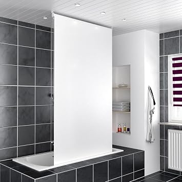 Homelux Duschrollo Badezimmer Vorhang Deckenbefestigung Mit