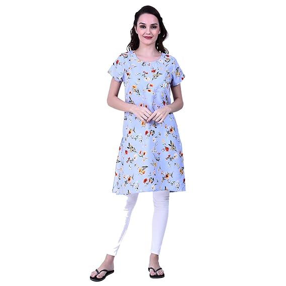 Women Feeding/Maternity Wear Kurti (Feed-47-Multicolor)