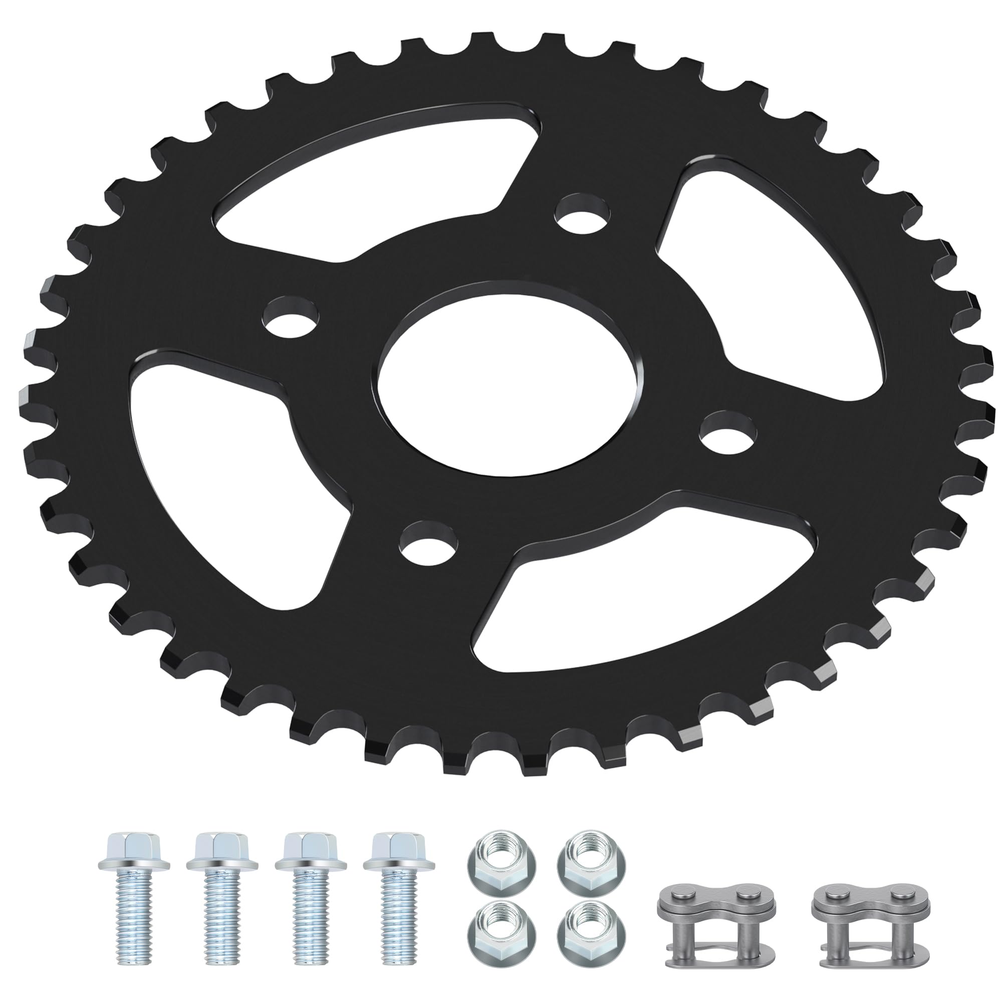 Photo 1 of ***MISSING PARTS***
YOXUFA 40/41/420 Chain 40T Tooth Mini Bike Sprocket 40mm Bore for Coleman BT200X CT200U CT200U-EX Baja Warrior TrailMaster Massimo MB165 MB200 Axis M200 Predator 212 196cc 200cc 6.5hp Go Kart Parts