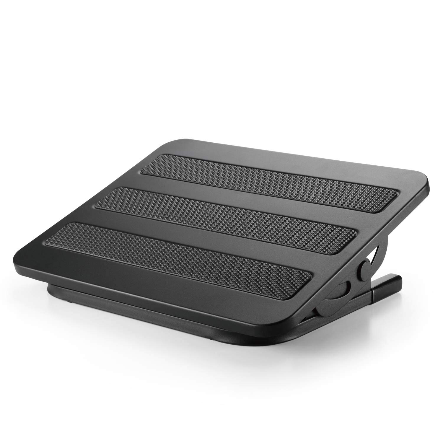 エレコム(ELECOM) フットレスト スチール製 無段階調整 ブラック PCA-FR01BK商品画像