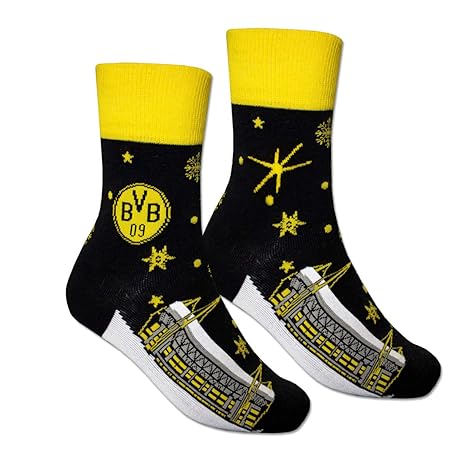 Borussia Dortmund Winter-Socken, Gr. 43-46