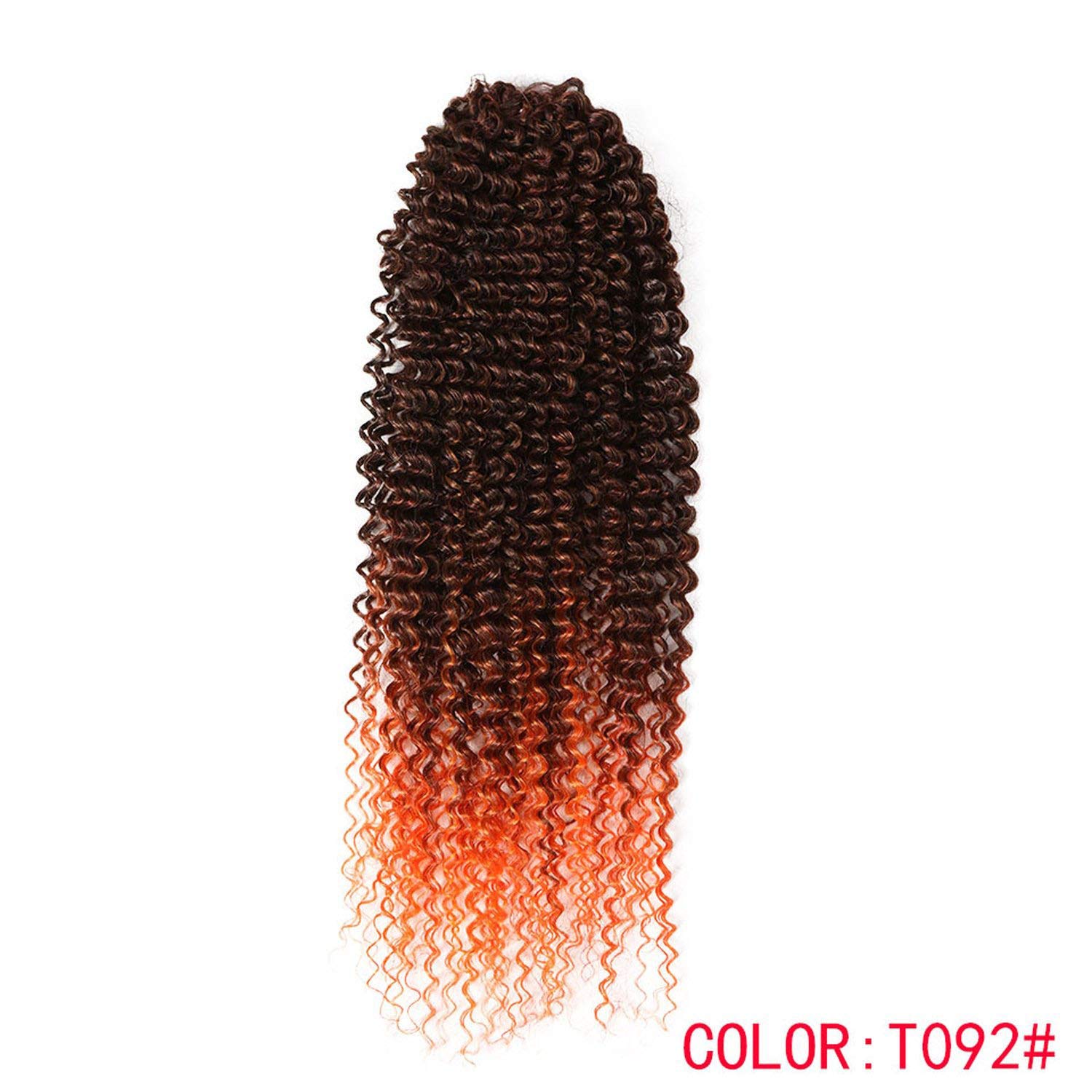 Amazon Com Brown Crochet Braids Hair 85g Pc Synthetic 19 Inch