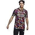 Adidas Orlando City MLS Men's Pride Pre-Match Short Sleeve Jersey, Multicolor