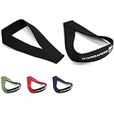 Gymreapers Olympic Lifting Straps for Weightlifting, Snatch, Clean, Powerlifting, Strongman, Deadlifts - Durable Cotton with Reinforced Stitching (Pair)