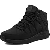 AEHAO Non Slip Work Boots for Women Slip Resistant Shoes Waterproof Kitchen Chef Food Service Restaurant Working Ankle Boot Cotton-Padded Outdoor Walking Sneakers