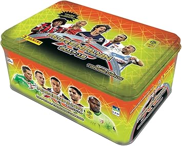 Panini Francia sa 2320 – 021 Foot Adrenalyn Caja Metal: Amazon.es: Juguetes y juegos