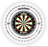 Winmau Plasma Dartboard Light Ice White 360° LED Surround Ring view 2