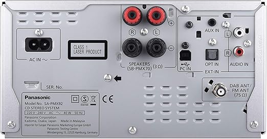 minicadena panasonic amazon