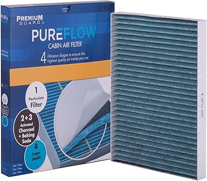 Amazon Com Pureflow Cabin Air Filter Pc6205x Fits 2008 17 Buick Enclave 2009 17 Chevrolet Traverse 2007 16 Gmc Acadia 2017 Acadia Limited 2007 10 Saturn Outlook Automotive