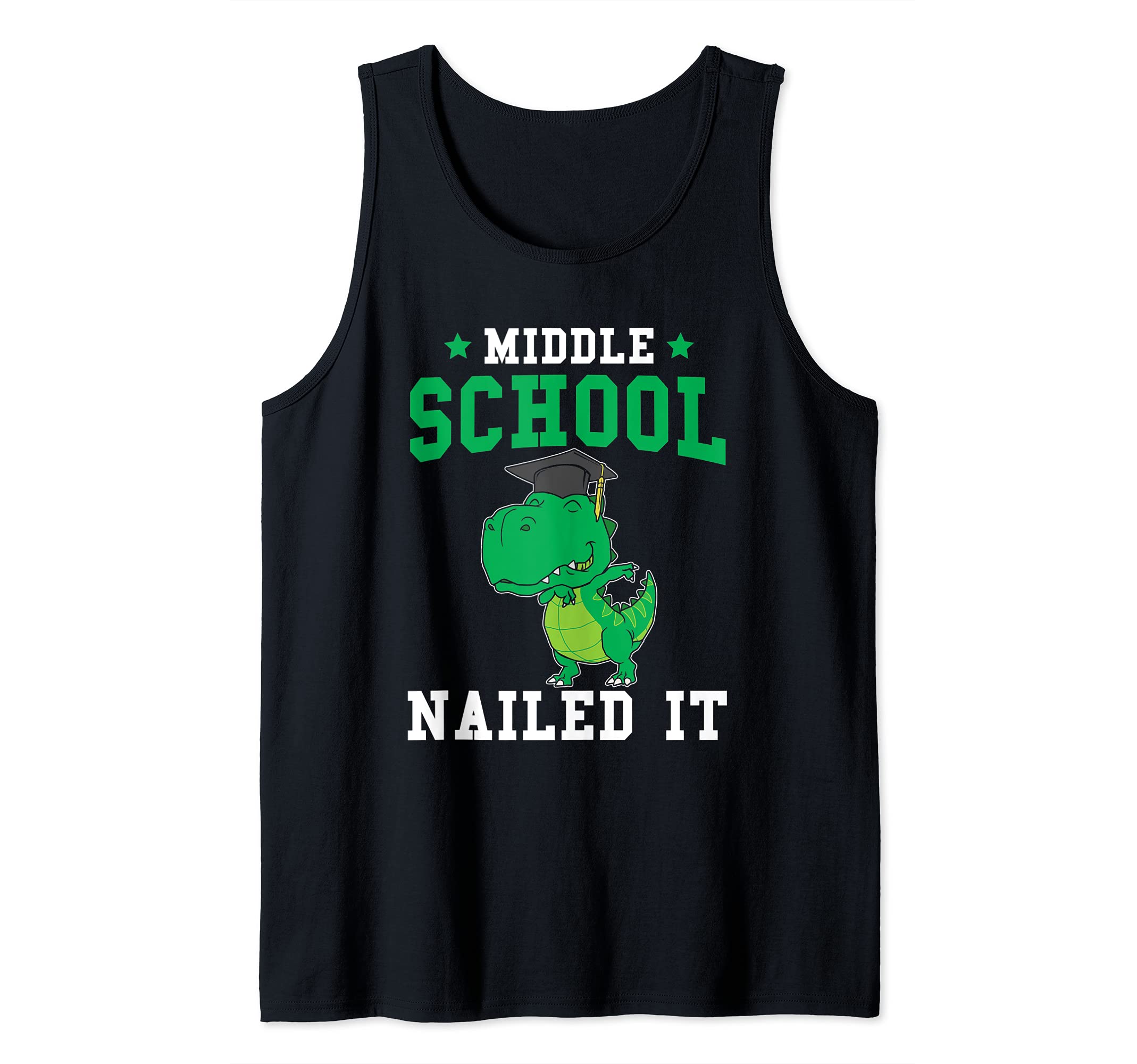 Middle School Nailed it Dinosaur Tank Top