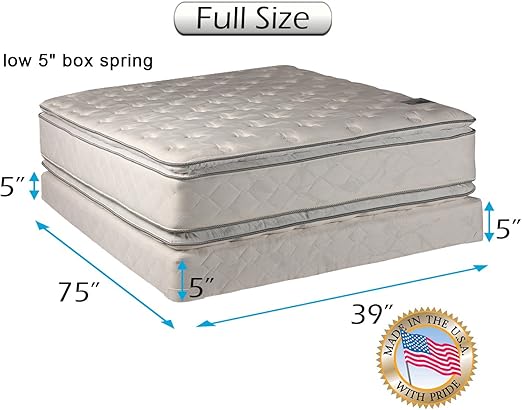 Amazon Com Dream Solutions Brand 2 Sided Soft Pillowtop Mattress