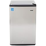 Whynter CUF-210SS Energy Star 2.1 cu. ft. Stainless Steel Upright Lock Compact Freezer/Refrigerators