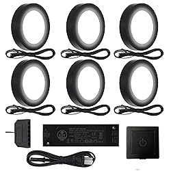 VST Under Cabinet Lighting Plug in with Wired Touch
