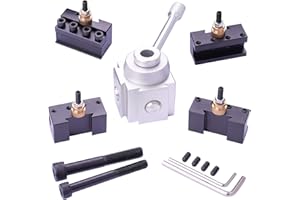 JWGJW 120034 Mini Lathe Quick Change Tool Post,Lathe Tool Holder,Axa Tool Holder