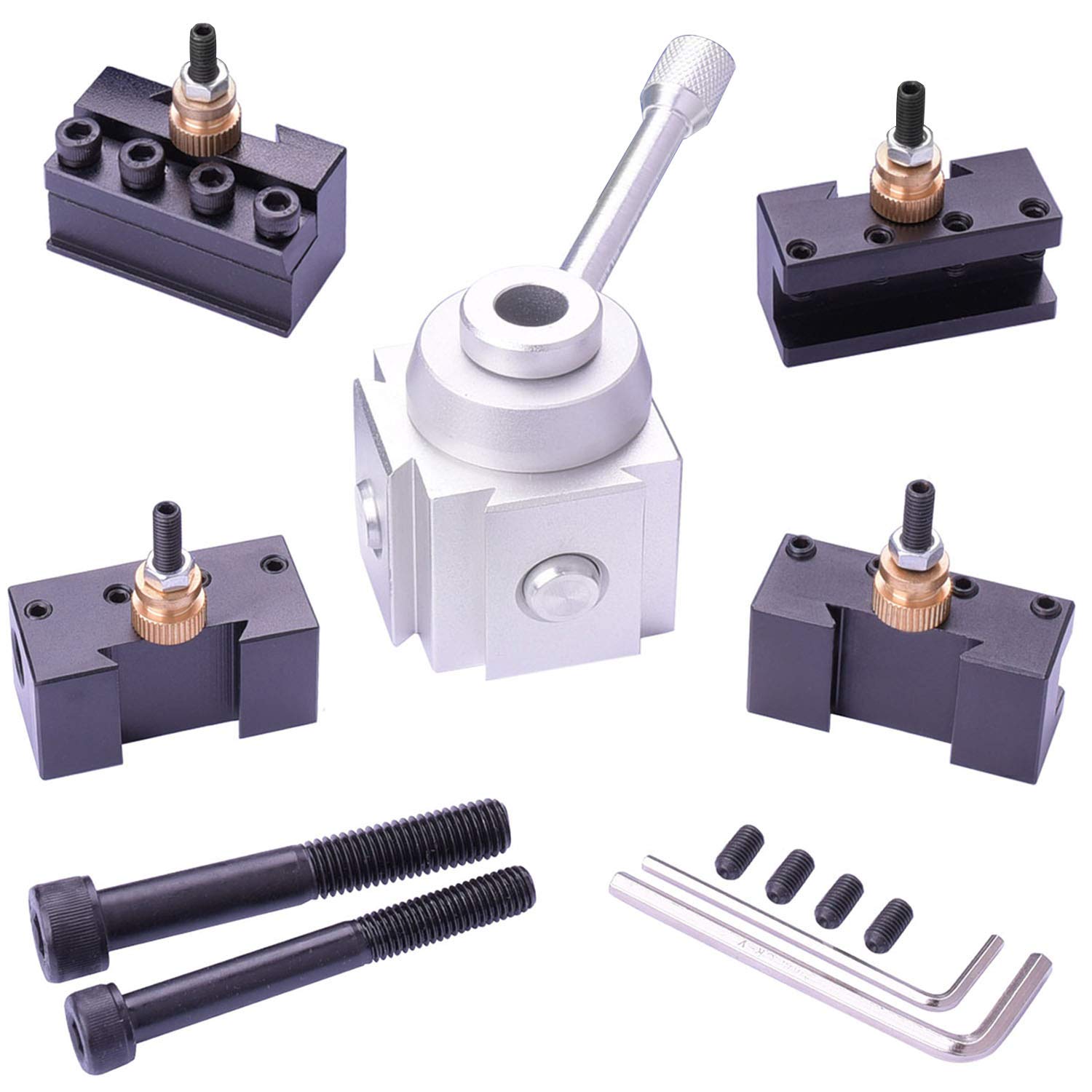 Photo 1 of JWGJW 120034 Mini Lathe Quick Change Tool Post,Lathe Tool Holder,Axa Tool Holder