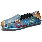 VenusCelia Women's Floral Comfort Walking Flat Loafer