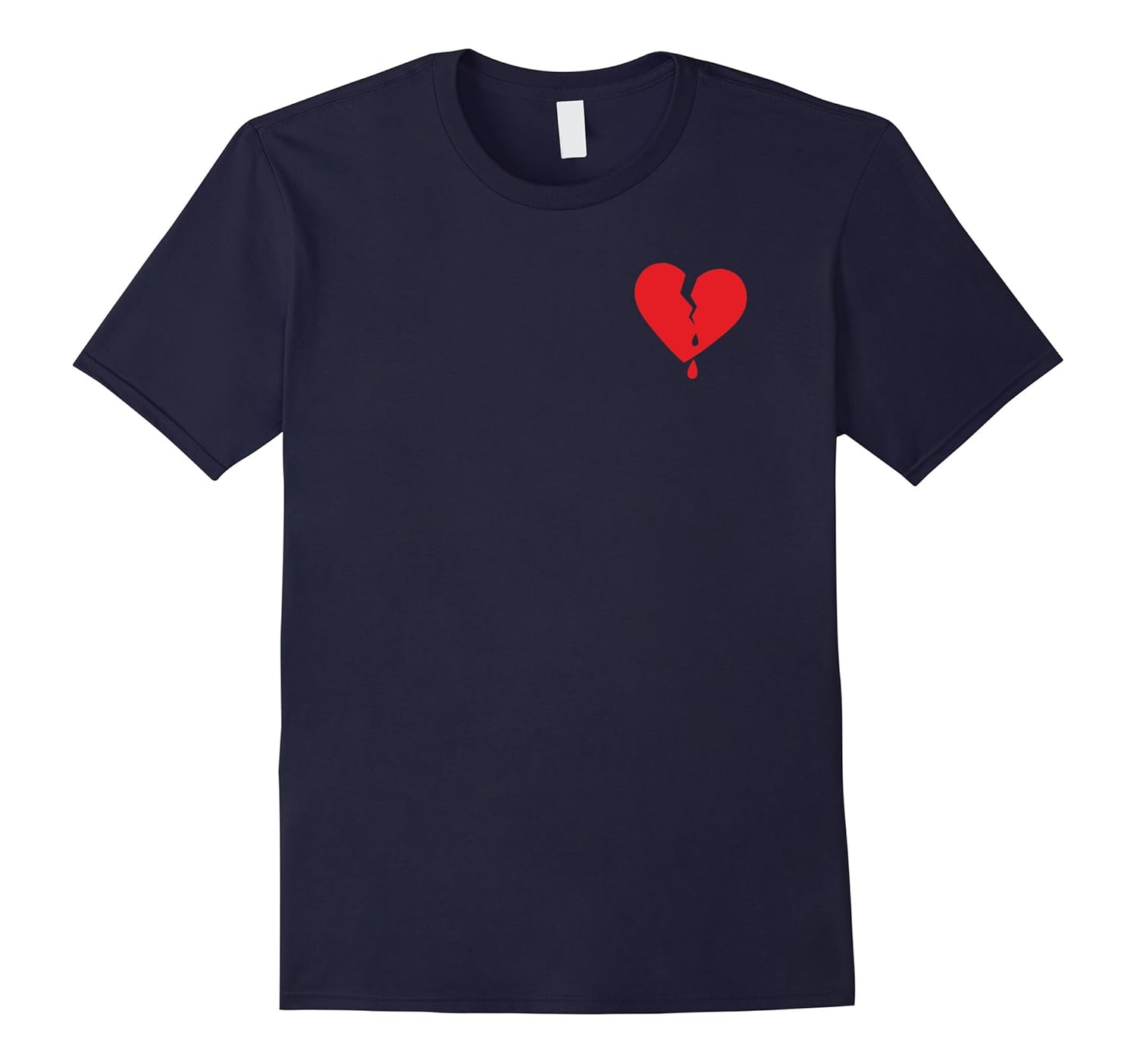 Broken Heart T-shirt Sad Gift-ANZ