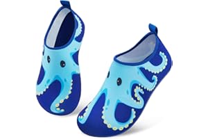 ATHMILE Toddler water shoes for Kids Boys Girls，Swim Quick Dry Aqua Socks Little Kid Baby Youth Children Non-Slip for Beach Pool Outdoor Sports Walking